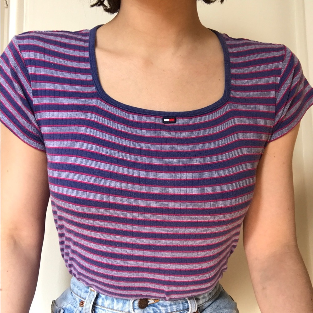 vintage striped Tommy Hilfiger tee
